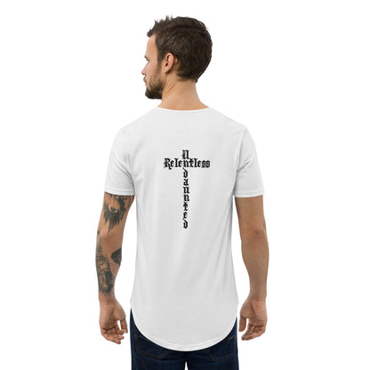 Muscle Curved Hem T-Shirt