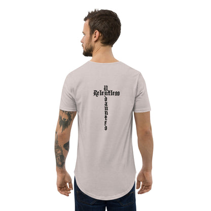 Muscle Curved Hem T-Shirt