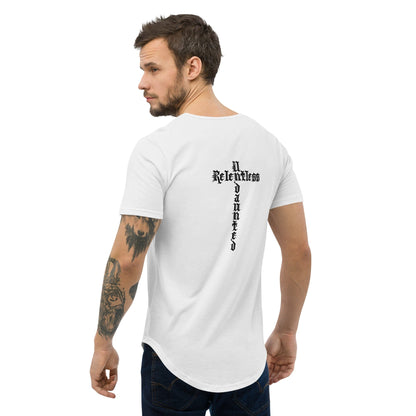Muscle Curved Hem T-Shirt