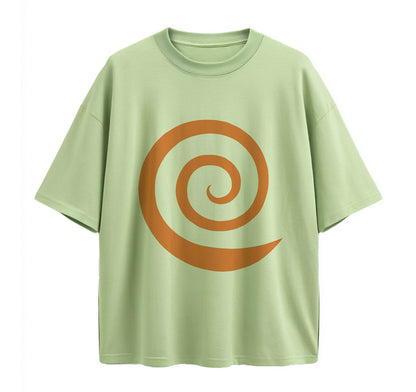 Nine‑Tails Mode Anime (Naruto) Oversize T-Shirt