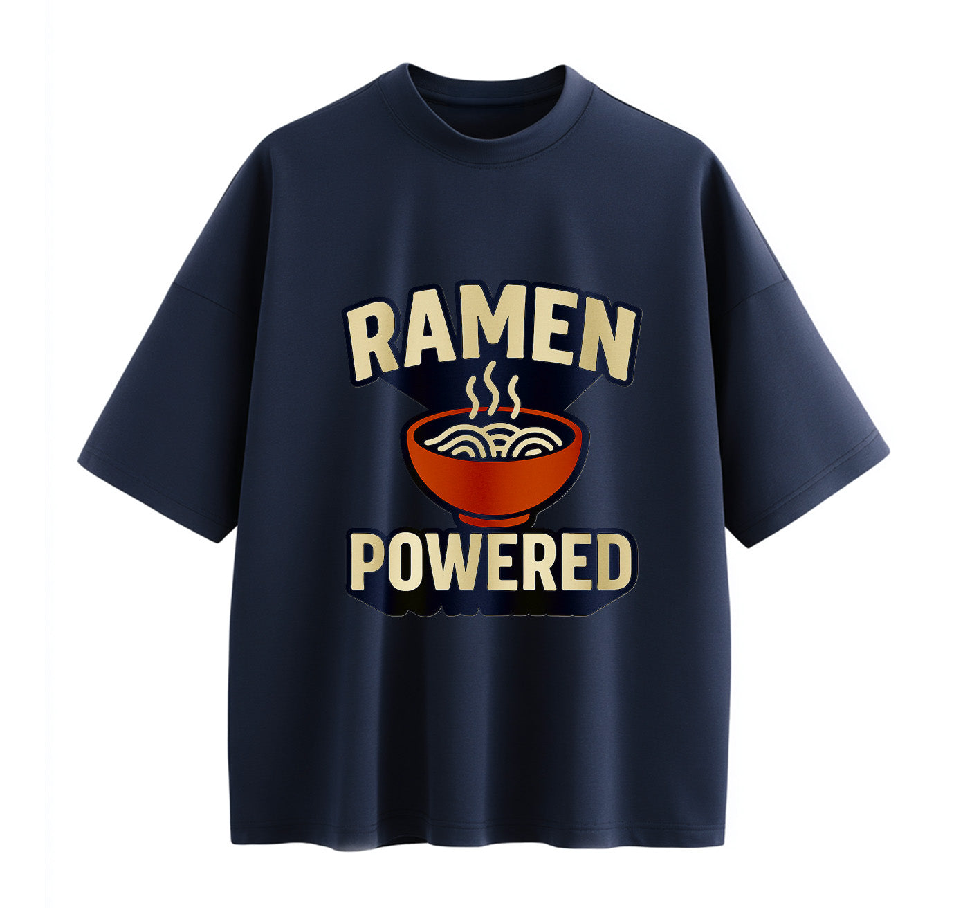Ramen Powered Anime Oversize T-Shirt