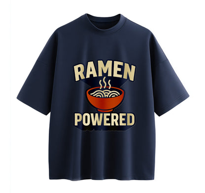 Ramen Powered Anime Oversize T-Shirt