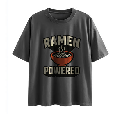 Ramen Powered Anime Oversize T-Shirt