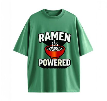 Ramen Powered Anime Oversize T-Shirt