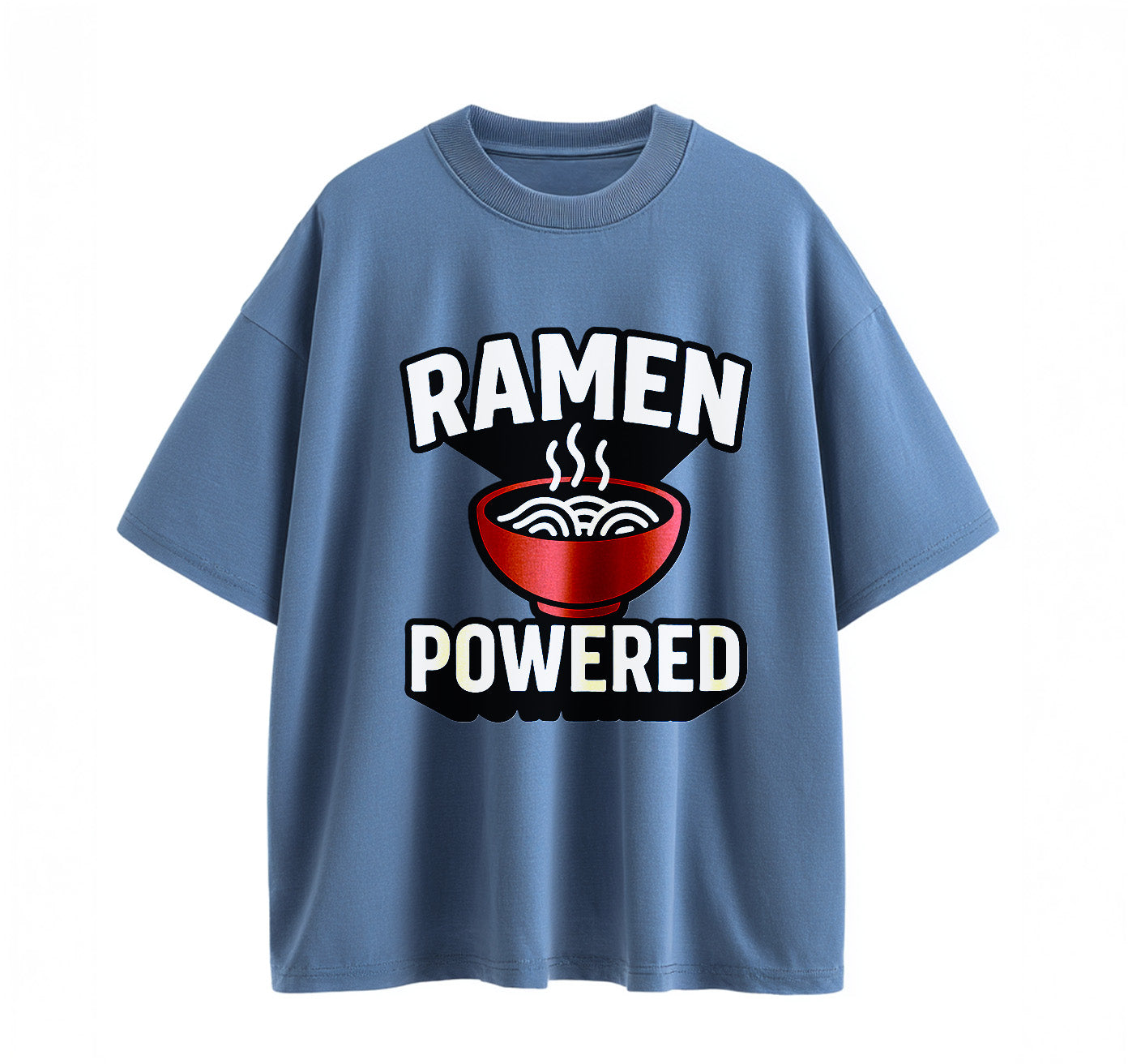 Ramen Powered Anime Oversize T-Shirt