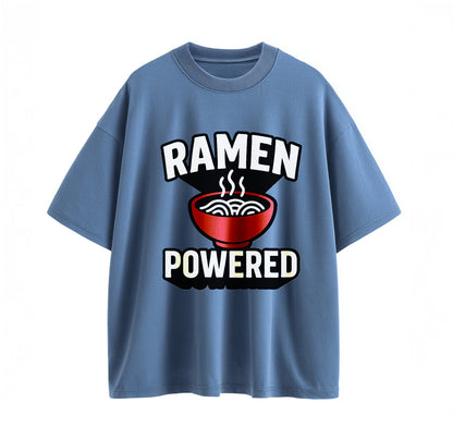 Ramen Powered Anime Oversize T-Shirt
