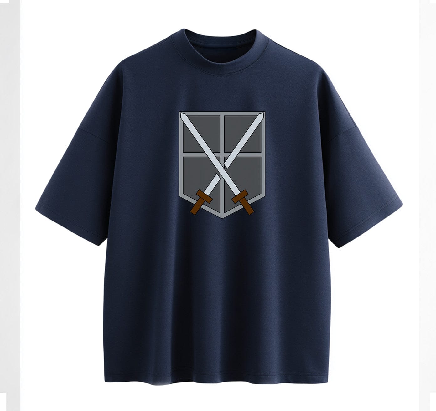 Navy Blue / XS Training Corps (Attack On Titan) Oversize T-Shirt