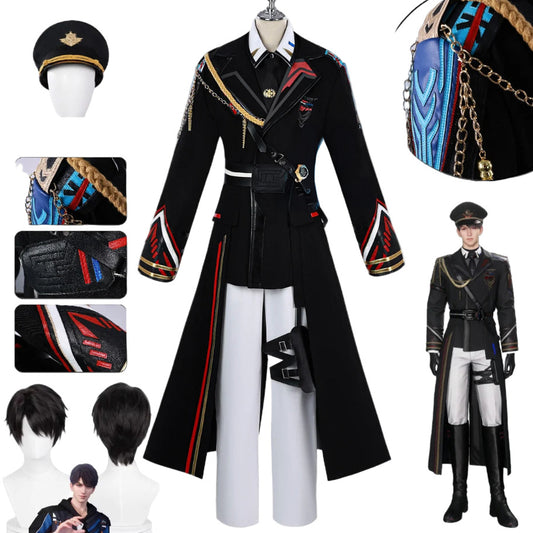 Love and Deepspace Caleb Far Air Captain Cosplay