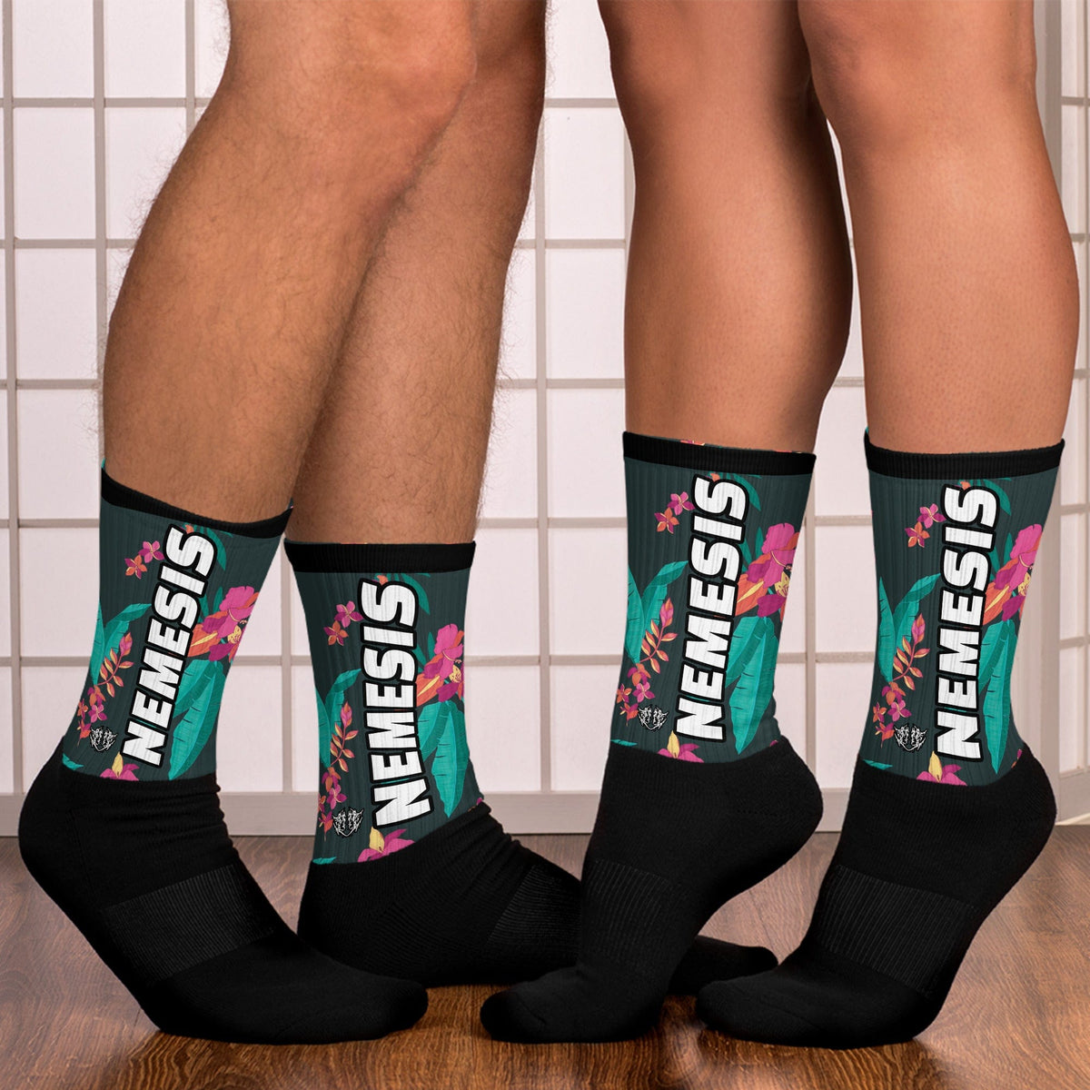 Nemesis: (Emerald Tropic Blend) Dynamic Athletic Socks