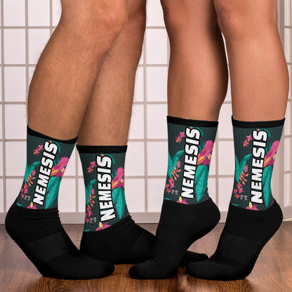 Nemesis: (Emerald Tropic Blend) Dynamic Athletic Socks
