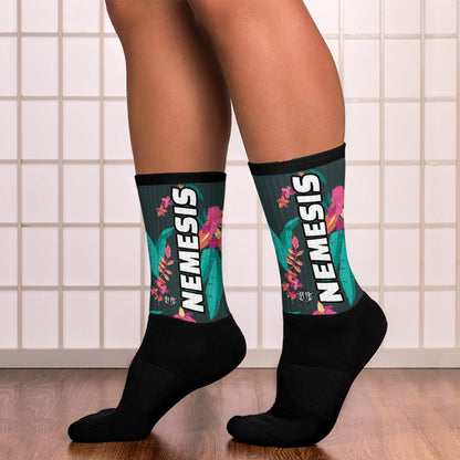 Nemesis: (Emerald Tropic Blend) Dynamic Athletic Socks