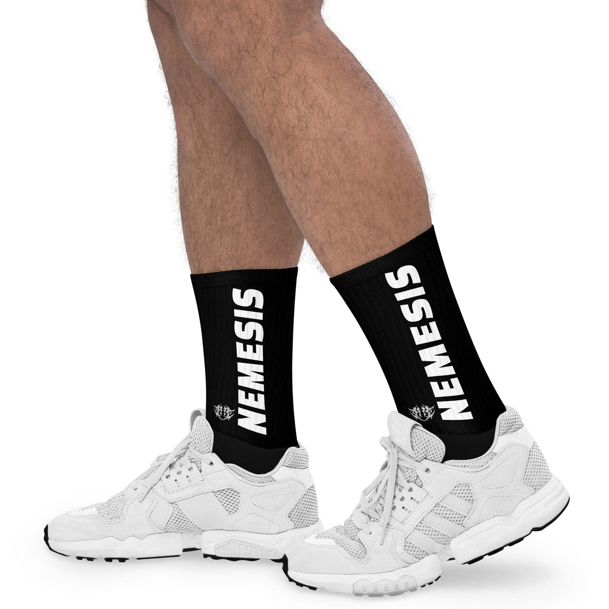 Nemesis: (Jet Black) Dynamic Athletic Socks
