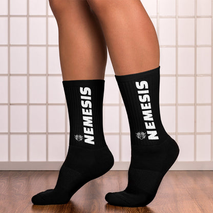 Nemesis: (Jet Black) Dynamic Athletic Socks