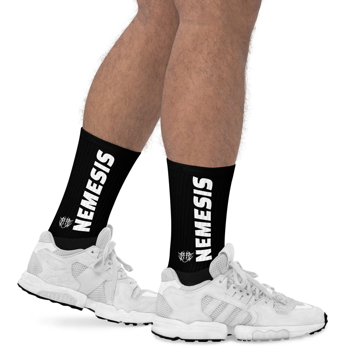 Nemesis: (Jet Black) Dynamic Athletic Socks