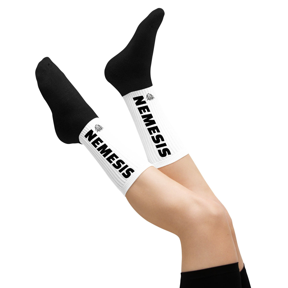 Nemesis: (Snow White) Dynamic Athletic Socks