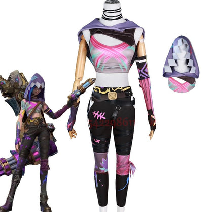 new jinx cos / XS Arcane 2 Fractured Jinx Cosplay