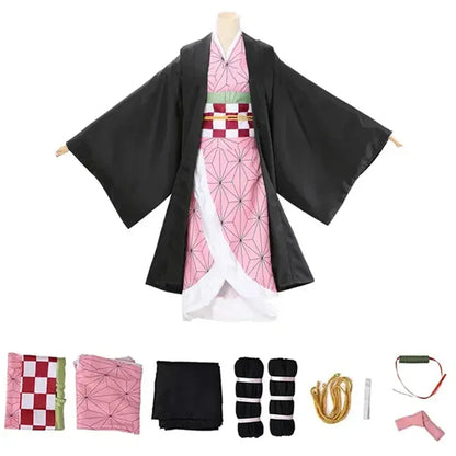 Nezuko / 110 Demon Slayer Cosplay Tanjiro, Nezuko, Shinobu, Zenitsu