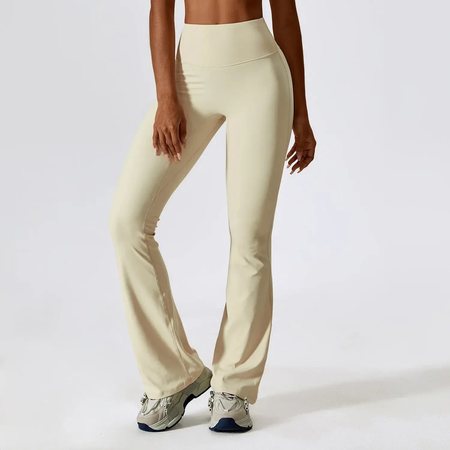 Oat apricot / M / CHINA Victorious Ocean Fury Fitness Leggings