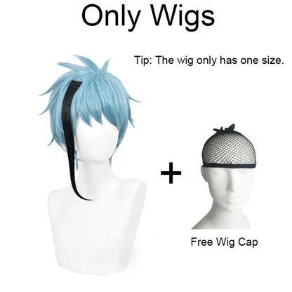 Only Wig / S / Female Size Octavinelle Floyd Leech Cosplay Disney Twisted Wonderland
