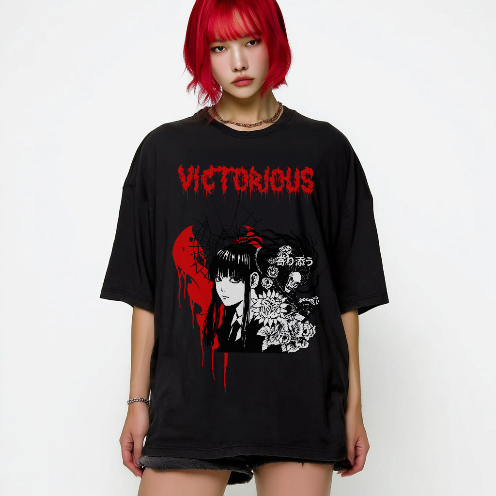 Victorious Japan Symbiote Anime Oversize T-shirt (Oversize)