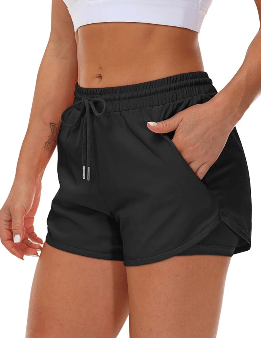 Performance running shorts by Victorious / Midnight black