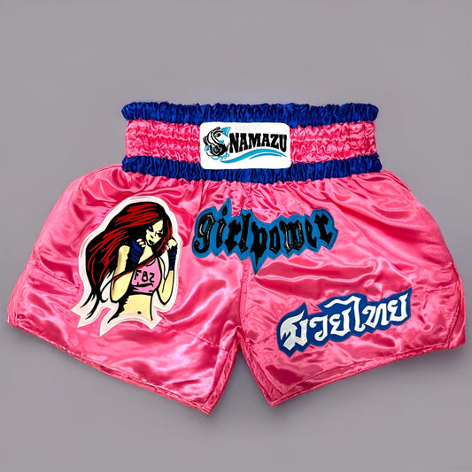 Pink / XS Boxing Shorts/ Muay Thai & Fitness