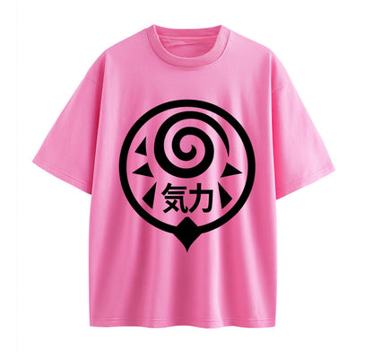 Pink / XS kanji Anime (Naruto)Oversize T-Shirt