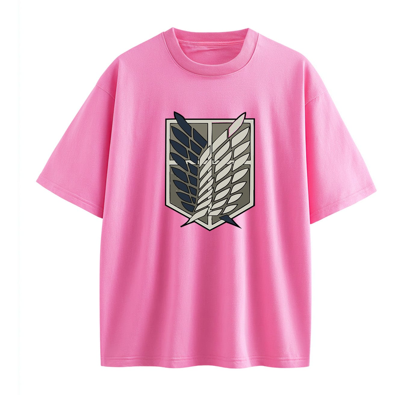 Pink / XS Survey Corps (Attack On Titan) Oversize T-Shirt