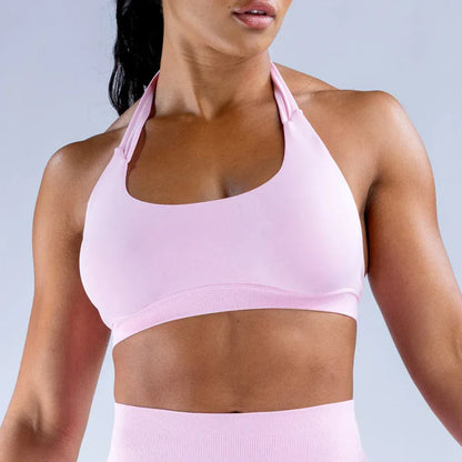 PINK / XS Victorious Warrior Wave High Impact Sports Bra