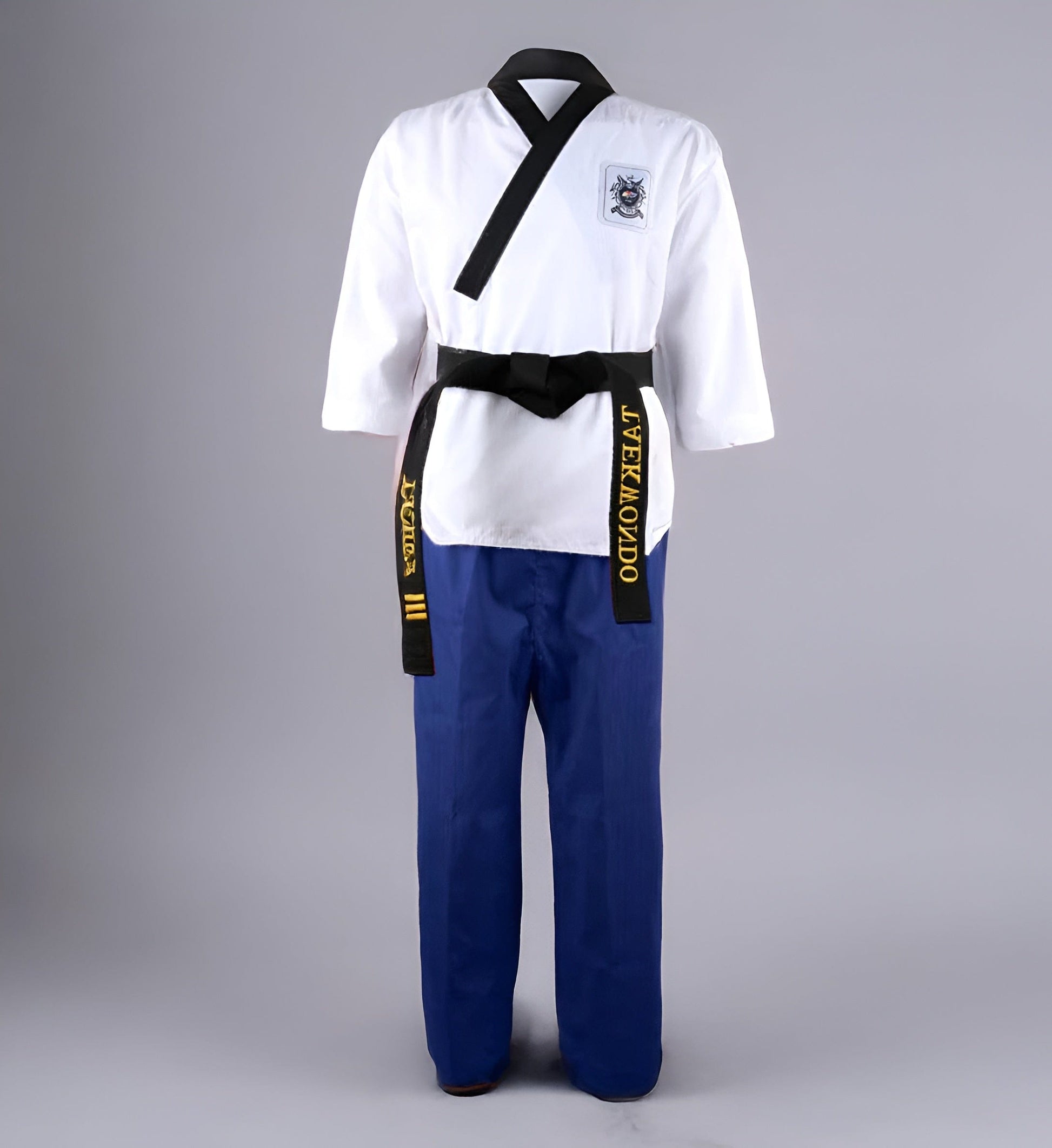 Pinshi 1 / XXXS Korea Taekwondo Uniform  / MMA Martial arts / Karate Basic Training Adults & Kids Uniform