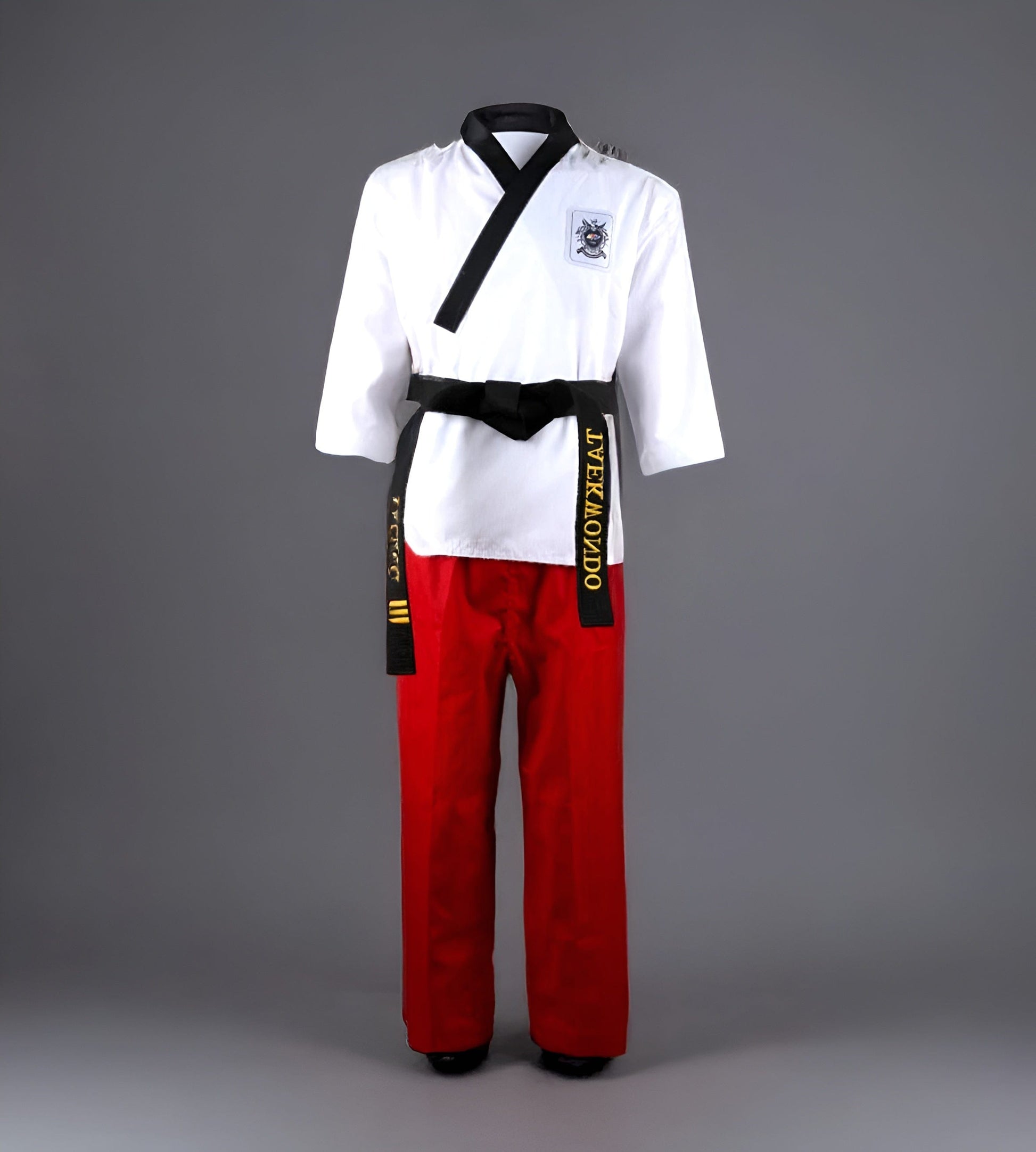 Pinshi 2 / XXXS Korea Taekwondo Uniform  / MMA Martial arts / Karate Basic Training Adults & Kids Uniform