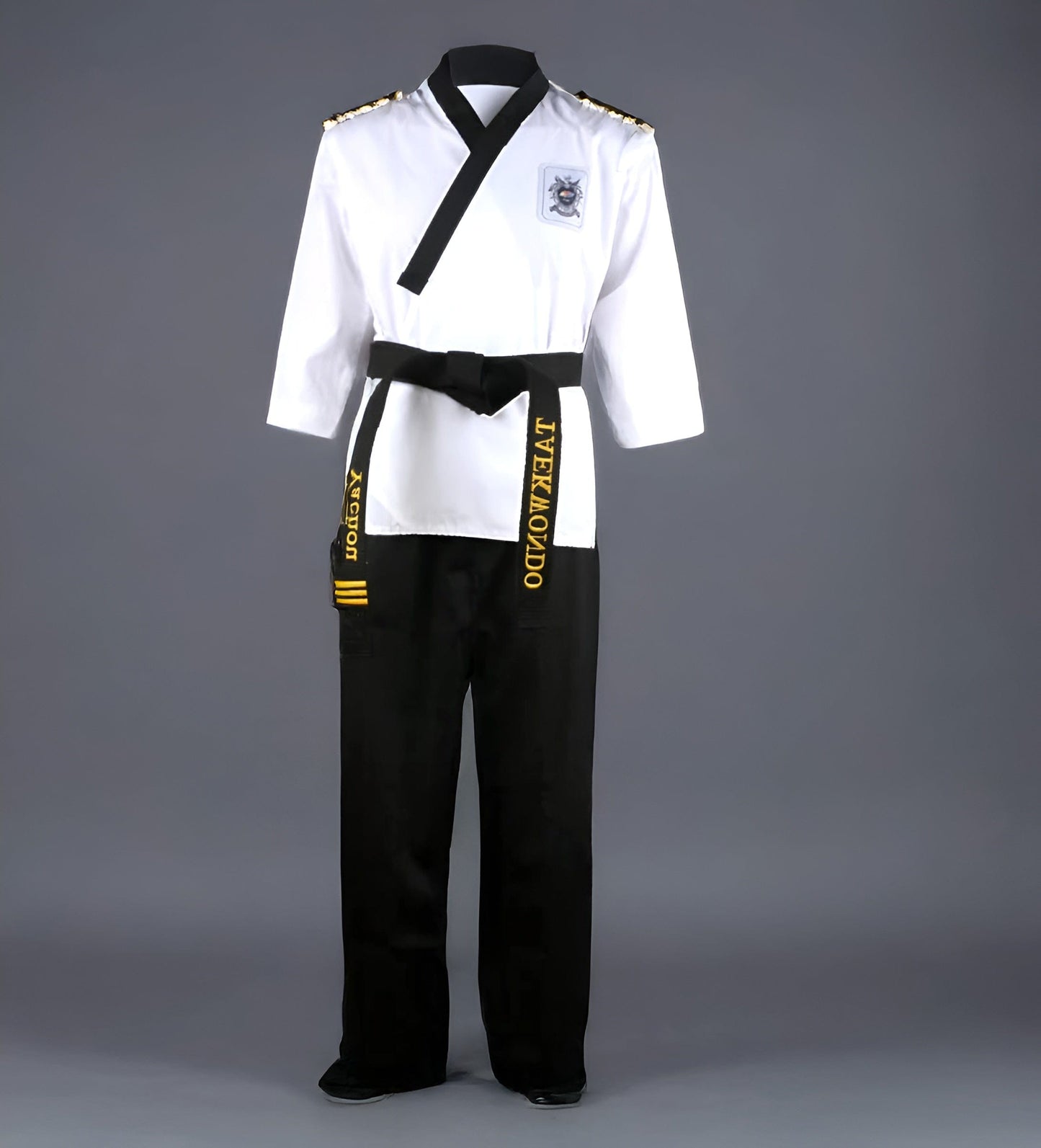 Pinshi 3 / XXXS Korea Taekwondo Uniform  / MMA Martial arts / Karate Basic Training Adults & Kids Uniform