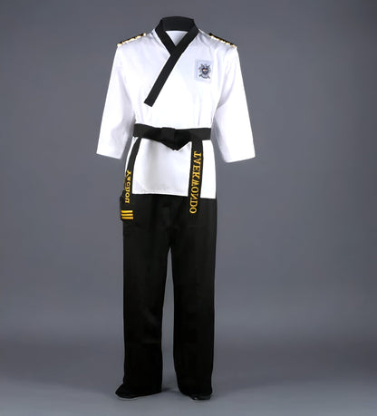 Pinshi 3 / XXXS Korea Taekwondo Uniform  / MMA Martial arts / Karate Basic Training Adults & Kids Uniform