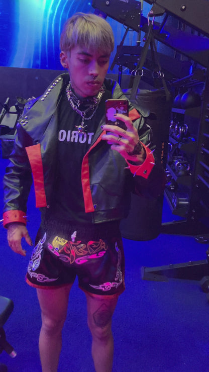 Vi Arcane Season 2 Jacket/ Vi Pit Fighter Jacket (Vegan Leather)