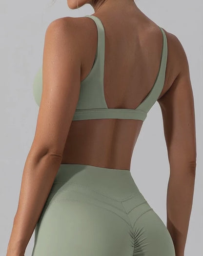 Nude Shockproof Tank Top for Women’s Fitness & Running - Victorious ValkyrFlex