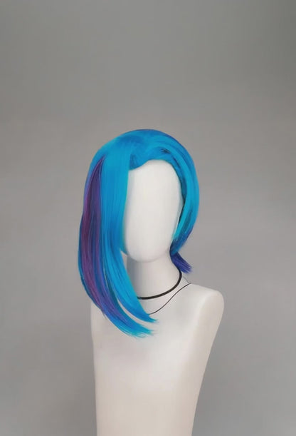 Victorious Jinx Cosplay Wig Arcane Season 2 Multicolor