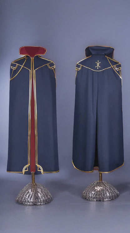 Arcane Caitlyn Kiramman Cosplay Cape – Long Cloak Costume by Victorious