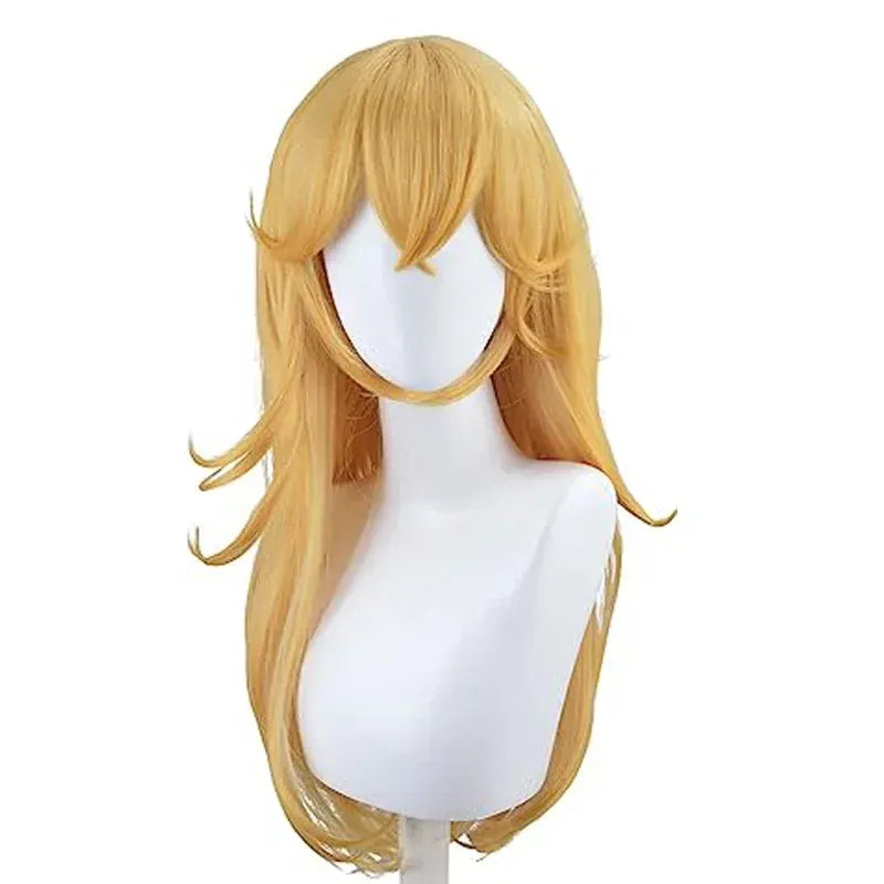 Prices Peach Wig Cosplay / Crown and Wig Cosplay for Princes Peach