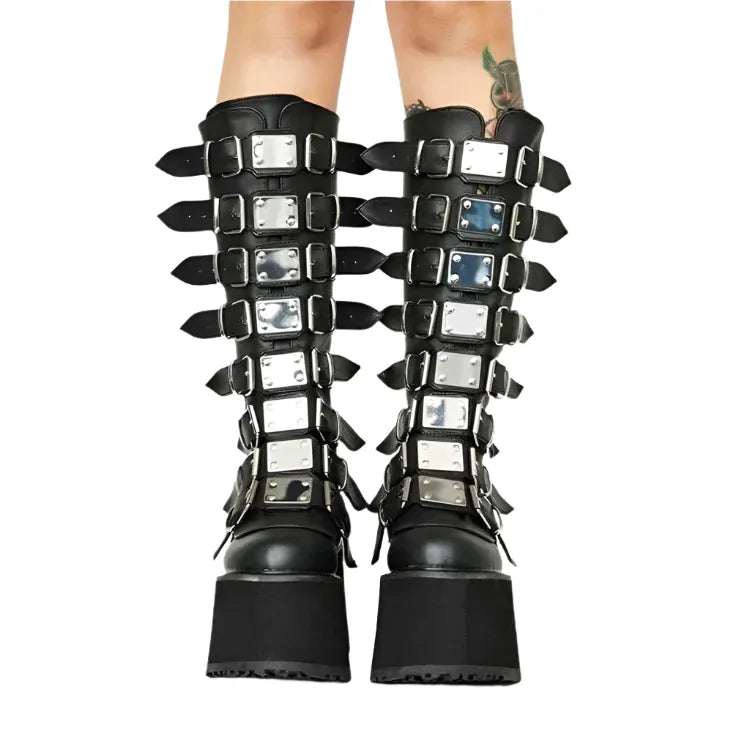 Punk Gothic Women Boots / High Heel Platform Boots
