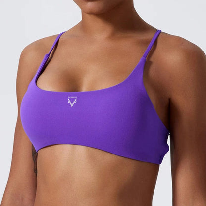 Purple / S Victorious Dominator Sports Bra
