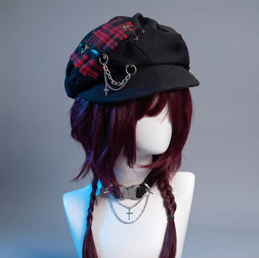 Red Harajuku Women's Goth Hat - NOW AVAILABLE!!