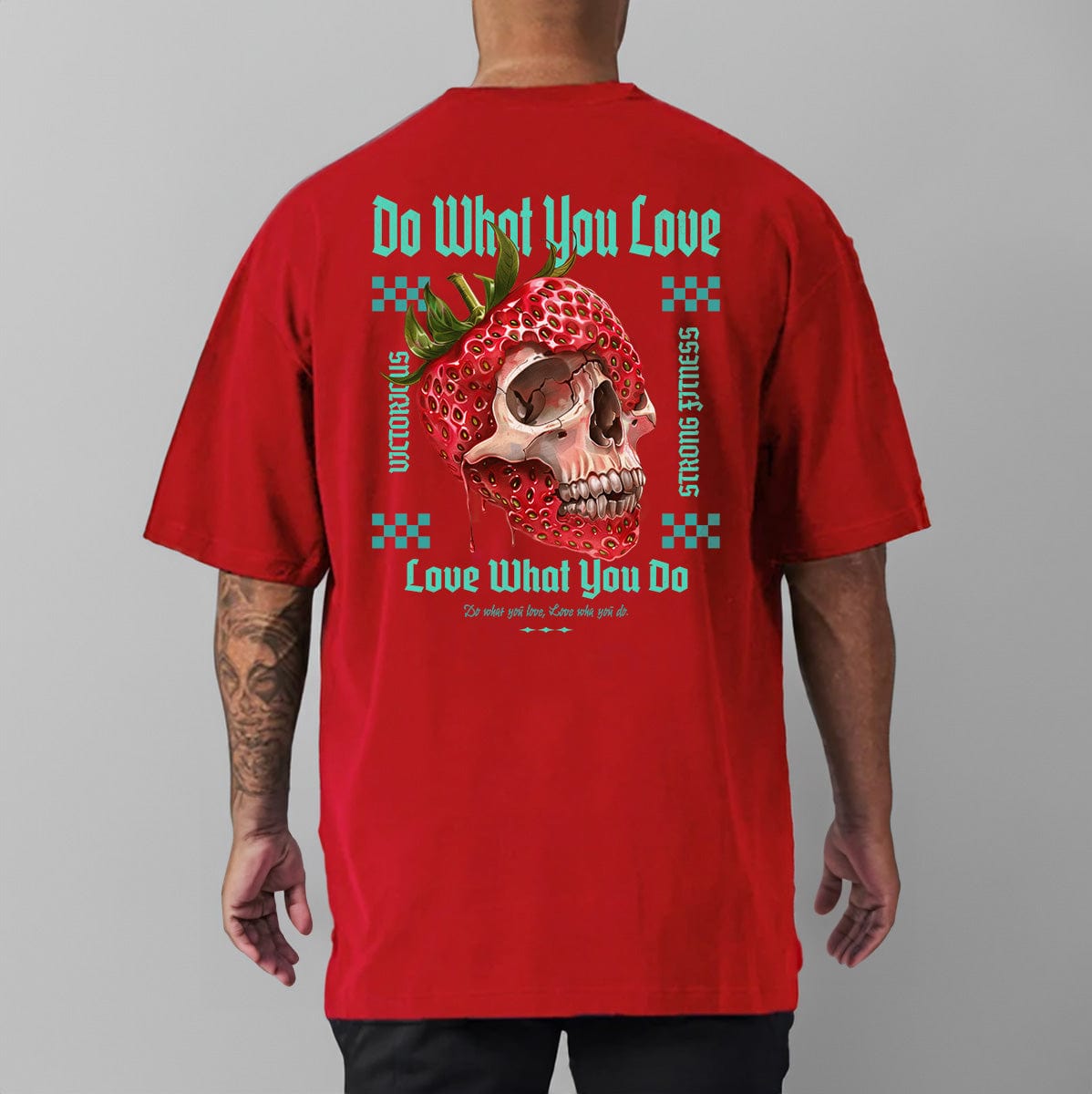 Red / M Victorious "Do What You Love" Gym T-shirt