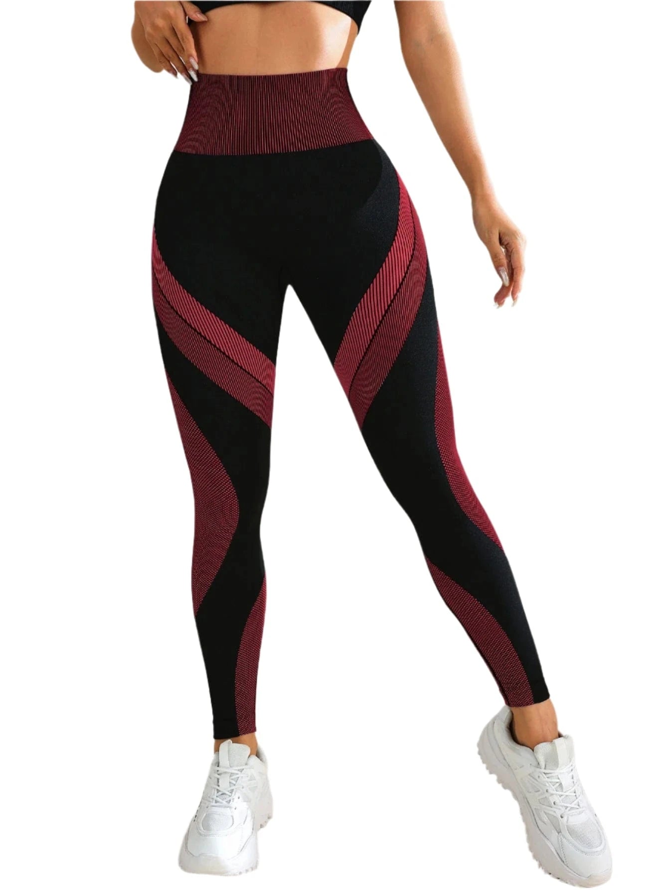 Red / S Victorious Venus Vapor Women's Seamless Yoga Leggings