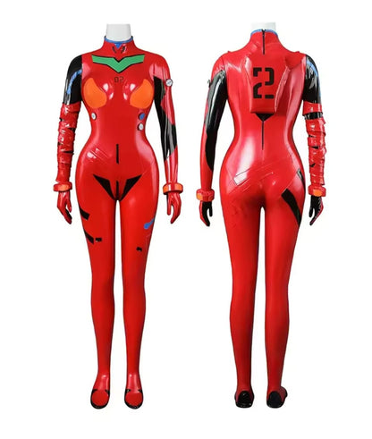 Red / XS Asuka Langley Neon Genesis Evangelion Cosplay