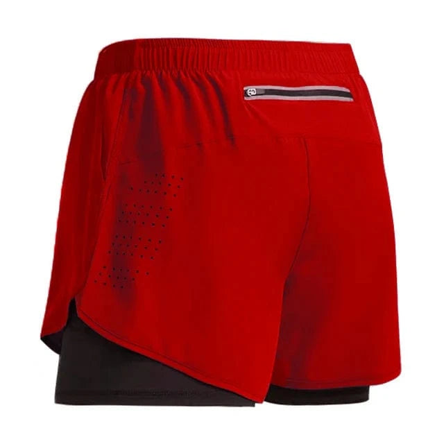 Red / XS Victorious Running Shorts – Lightweight Fit, HIIT-Ready Design