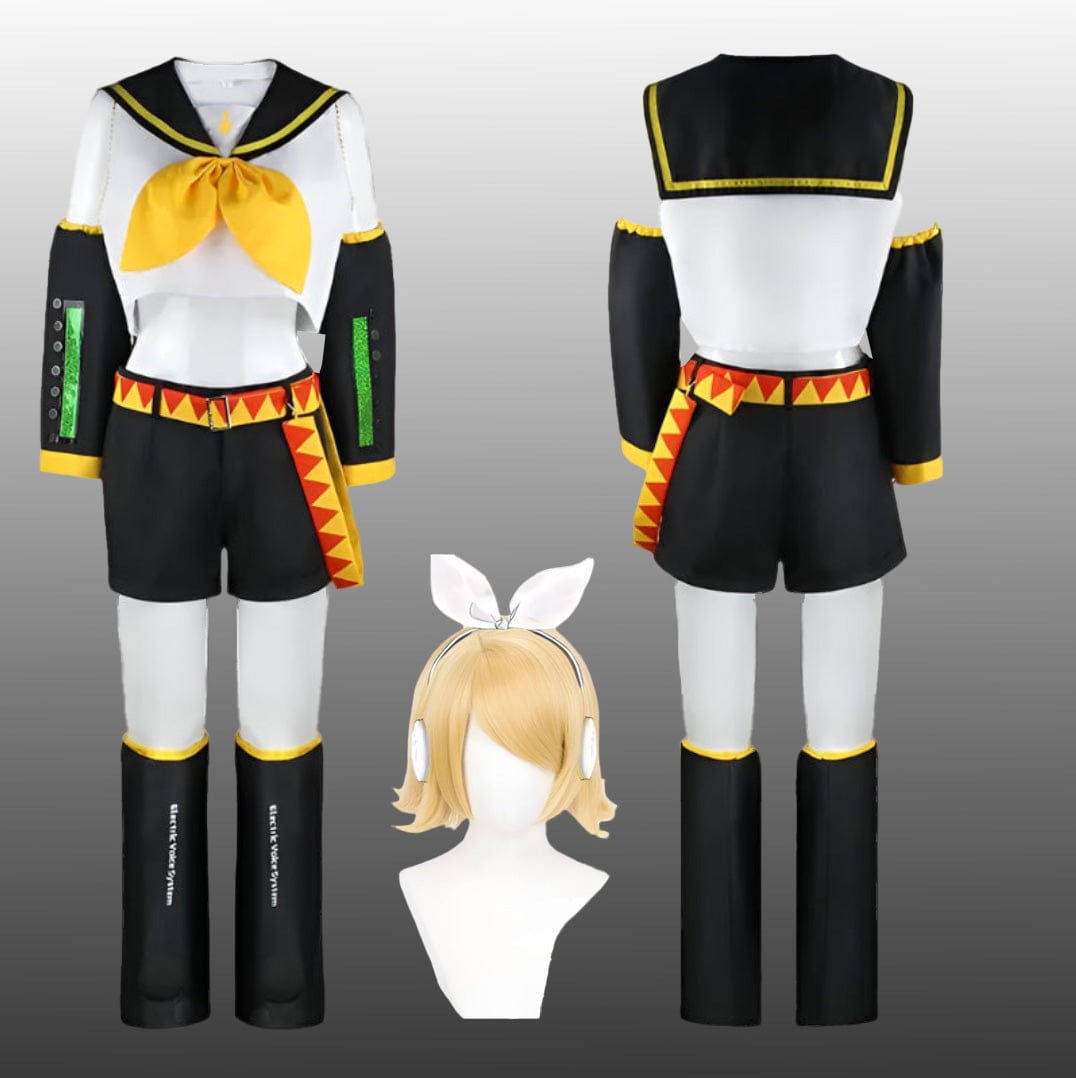 Rin & Len Anime Cosplay  / Kagamine JK Uniform