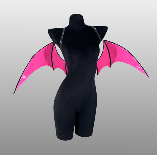 Rose devil / One Size VAMPIRE BAT WINGS COSPLAY COSTUME/ WING PU LEATHER
