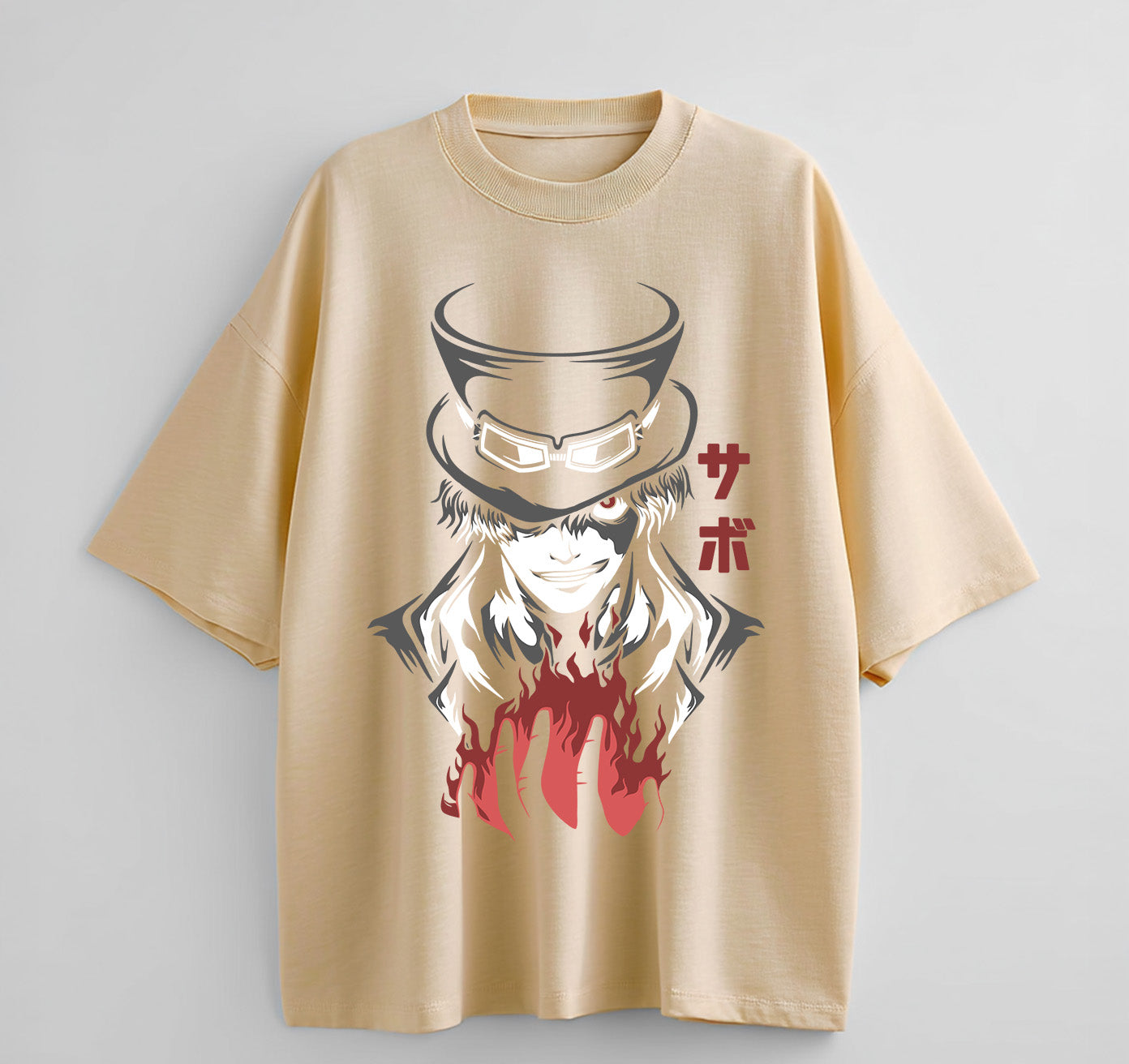 Sabo (One Piece) Anime Oversize T-Shirt