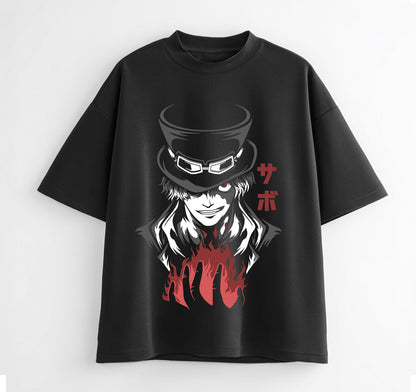 Sabo (One Piece) Anime Oversize T-Shirt