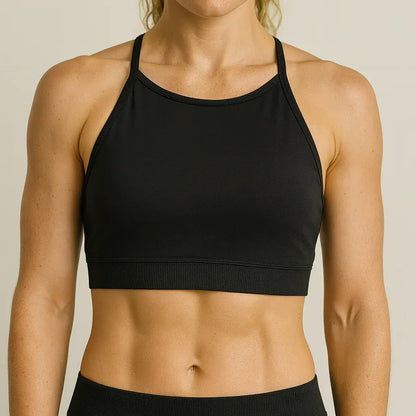 Seamless Dynamic Backless Women Yoga Bras / Padded Gym Bra